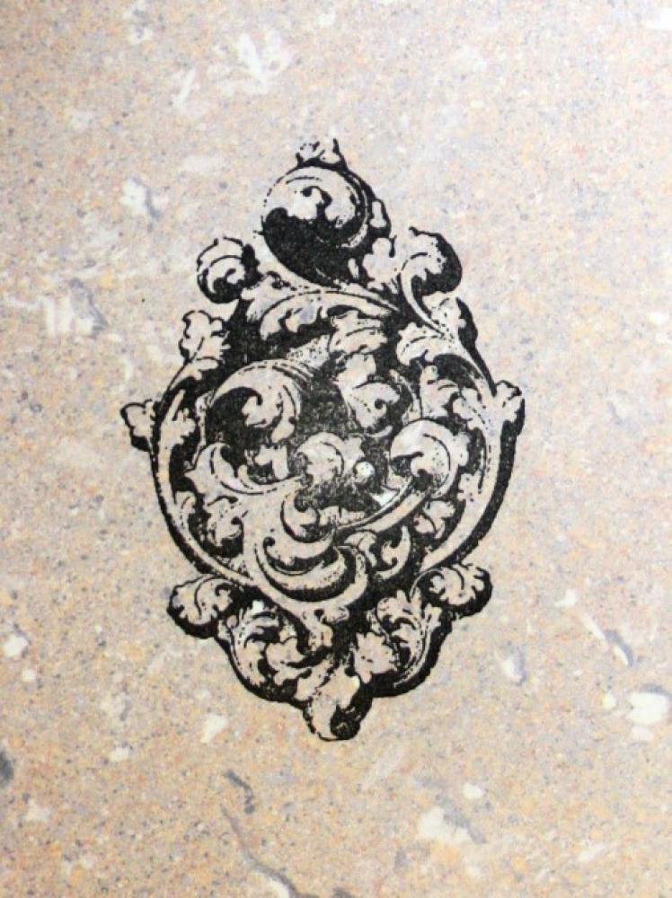 ST-084 Barock Stempel Größe S